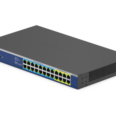 Netgear 24-Port Gigabit Ethernet High-Power PoE+ Unmanaged Switch (GS524UP)