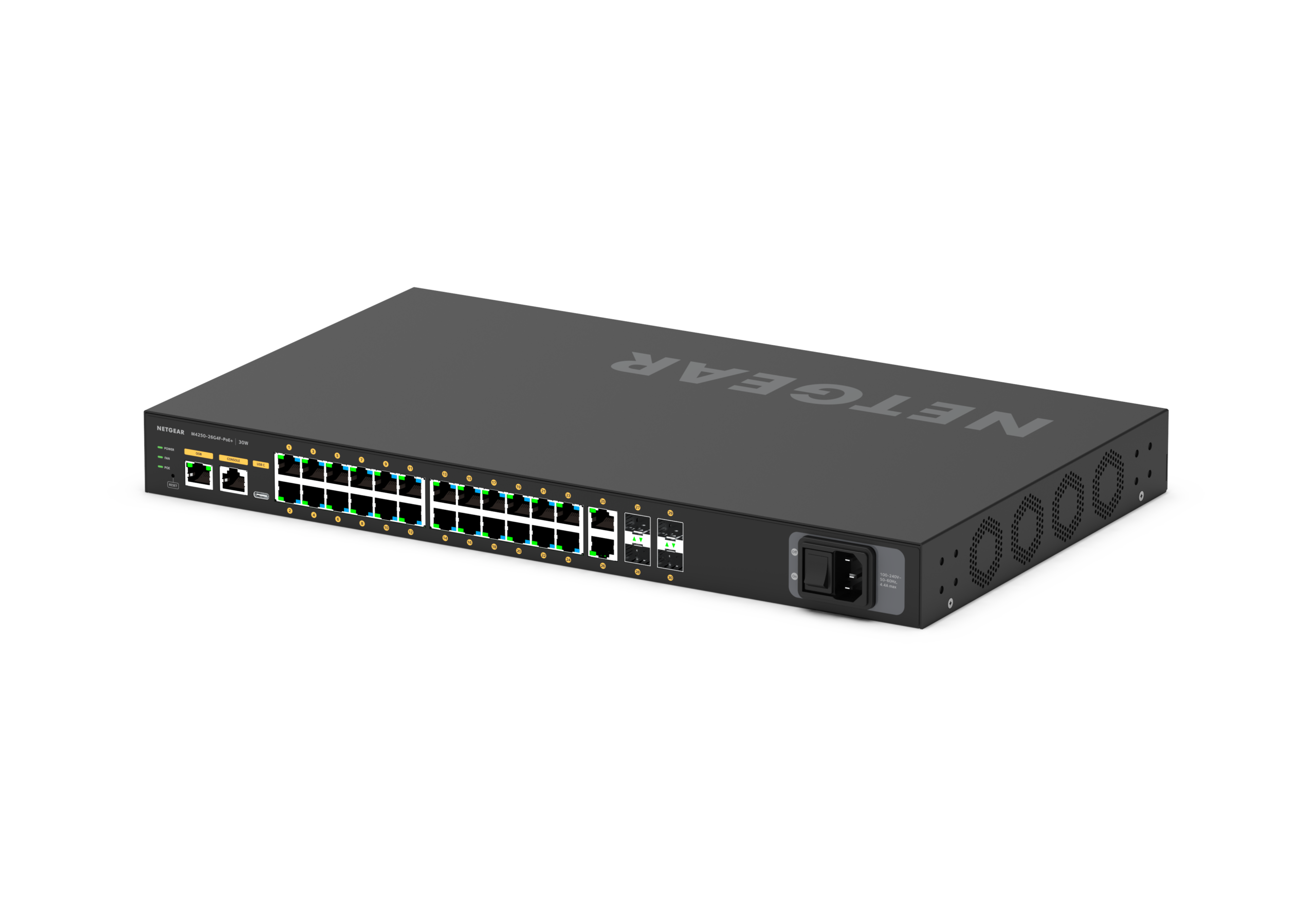 Netgear M4250-26G4F-PoE+ (GSM4230P)